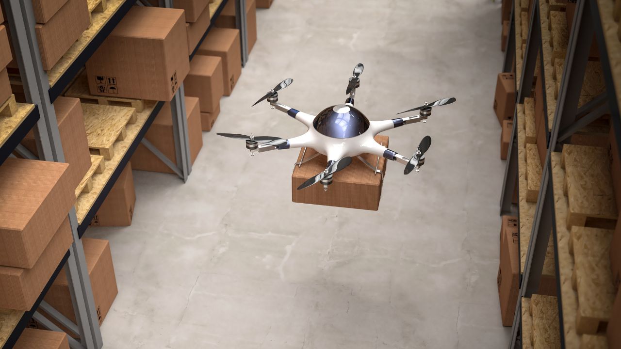 drone in logistics