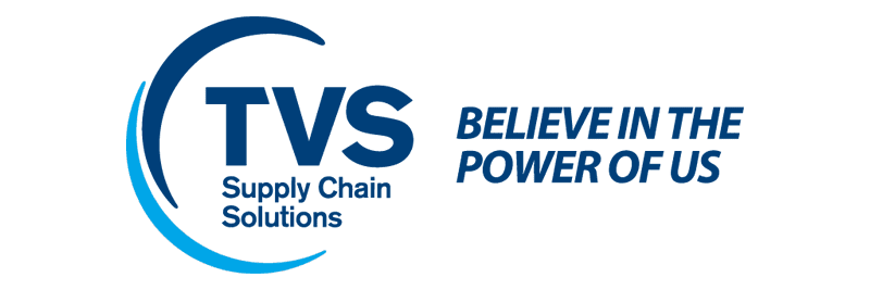 TVS SCS logo with tagline